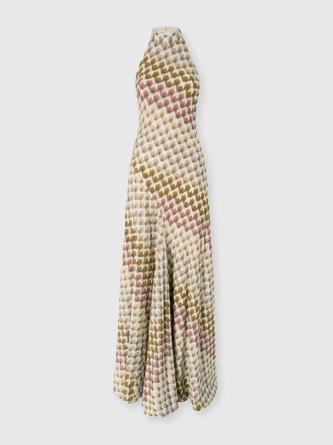 Long dress with halterneck - 1
