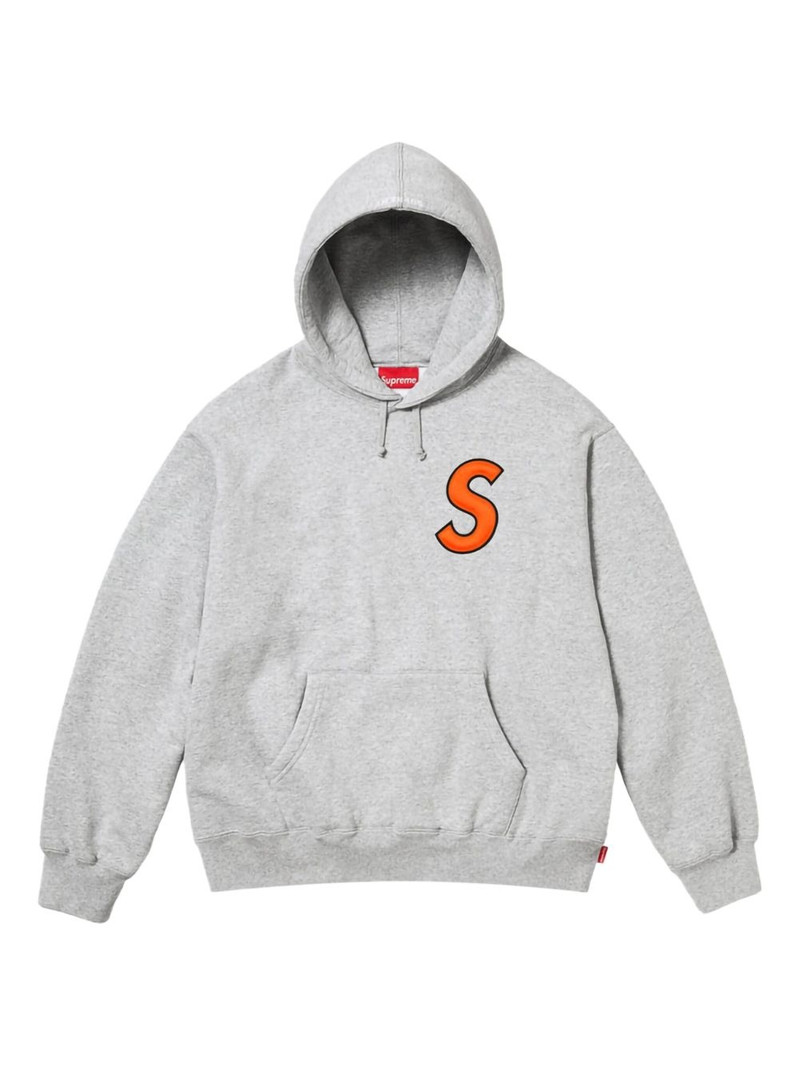 S-logo "SS 25 - Grey" hoodie - 1