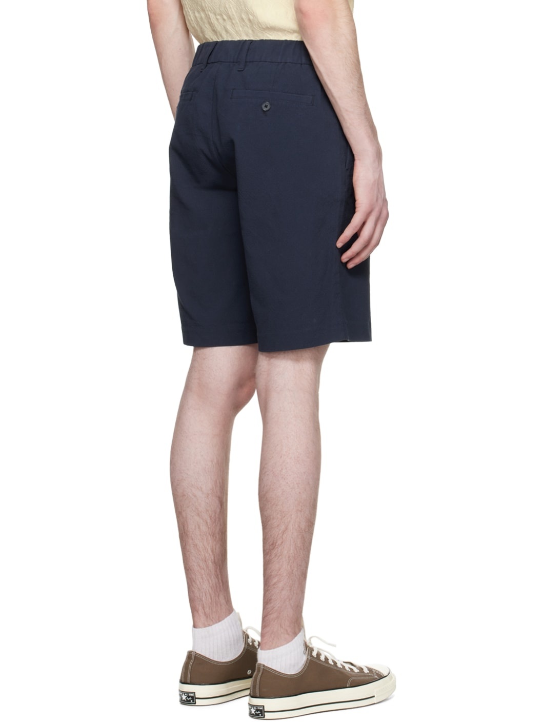 Navy Theodore 1040 Shorts - 3
