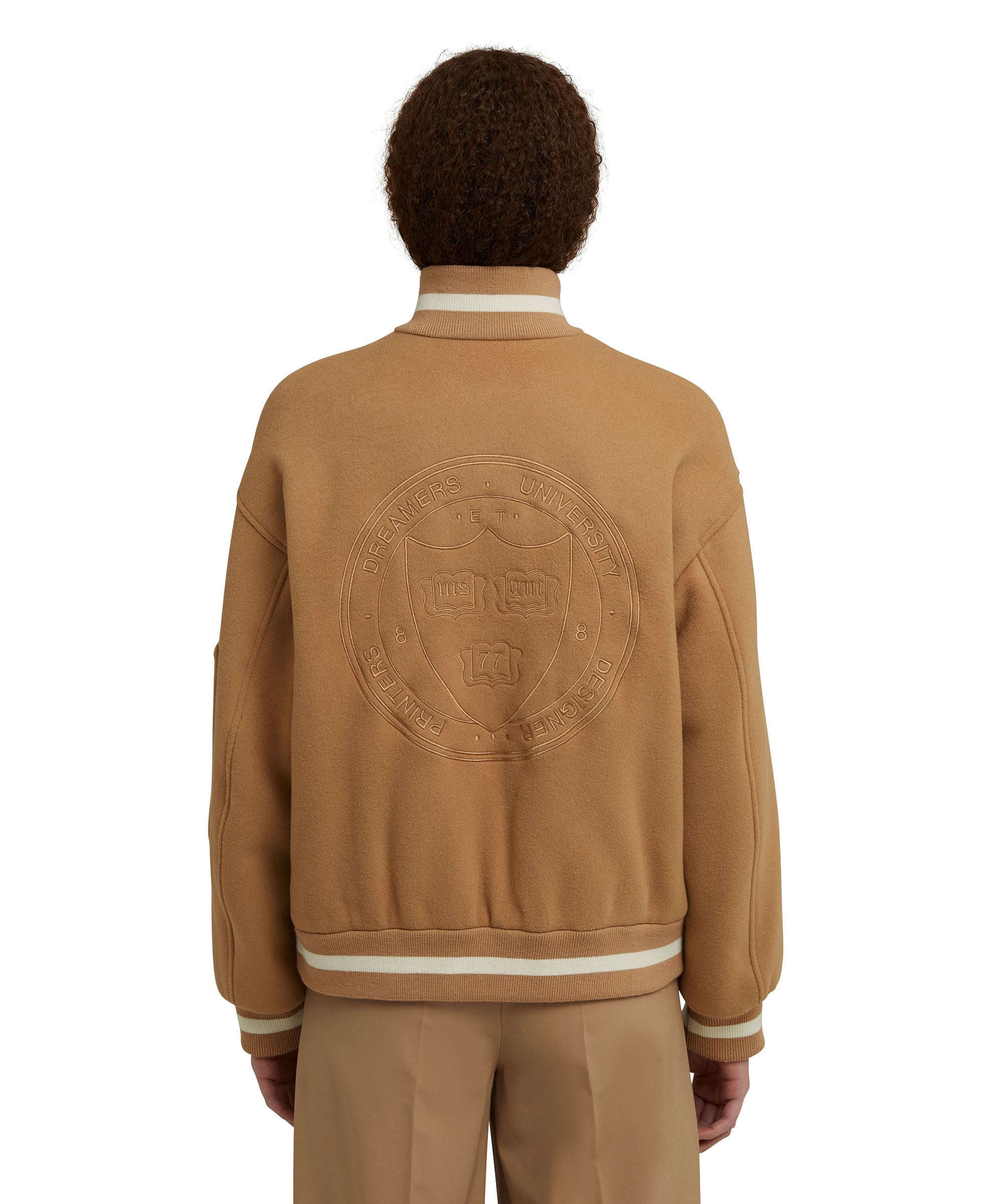 Virgin wool bomber jacket "Wool Felt" - 8