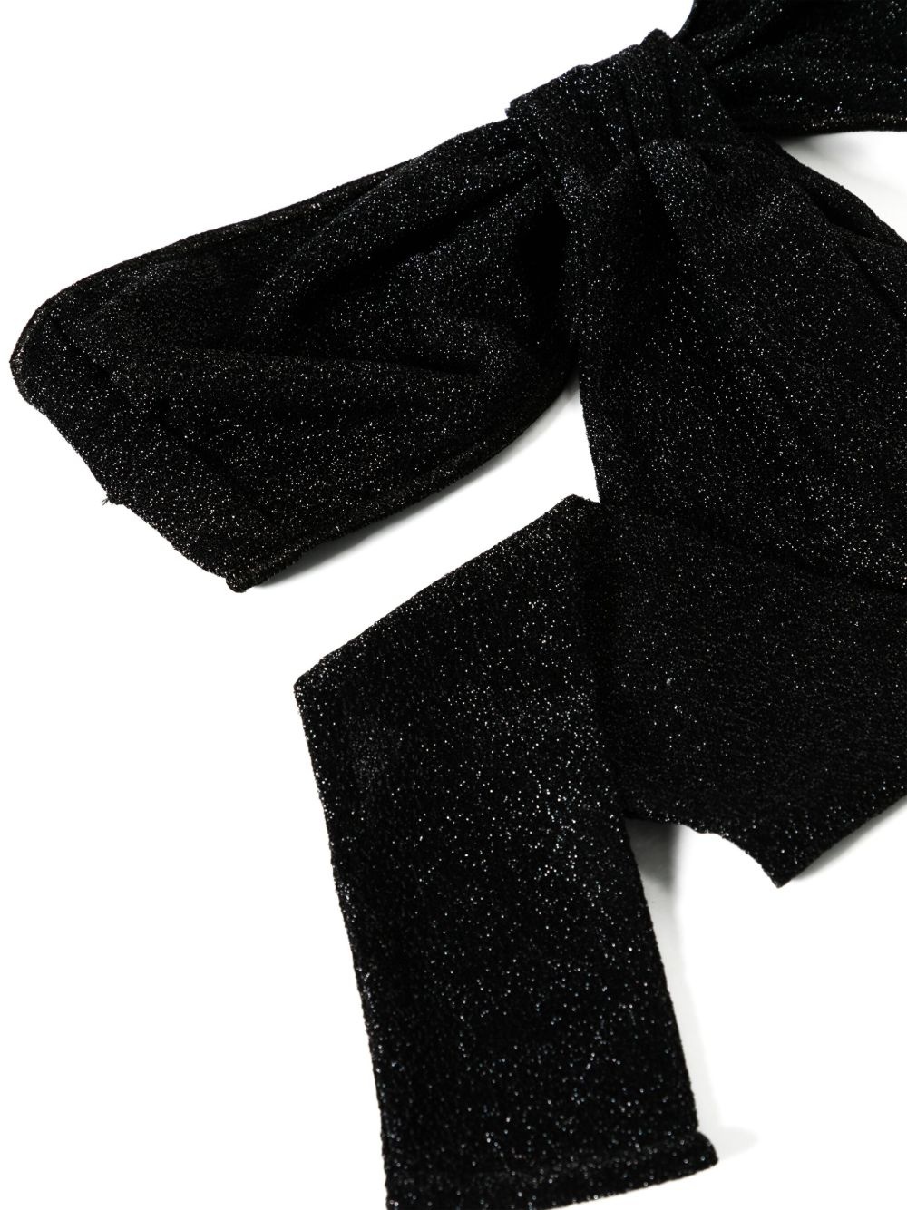 cut-out detail lurex swimsuit - 3