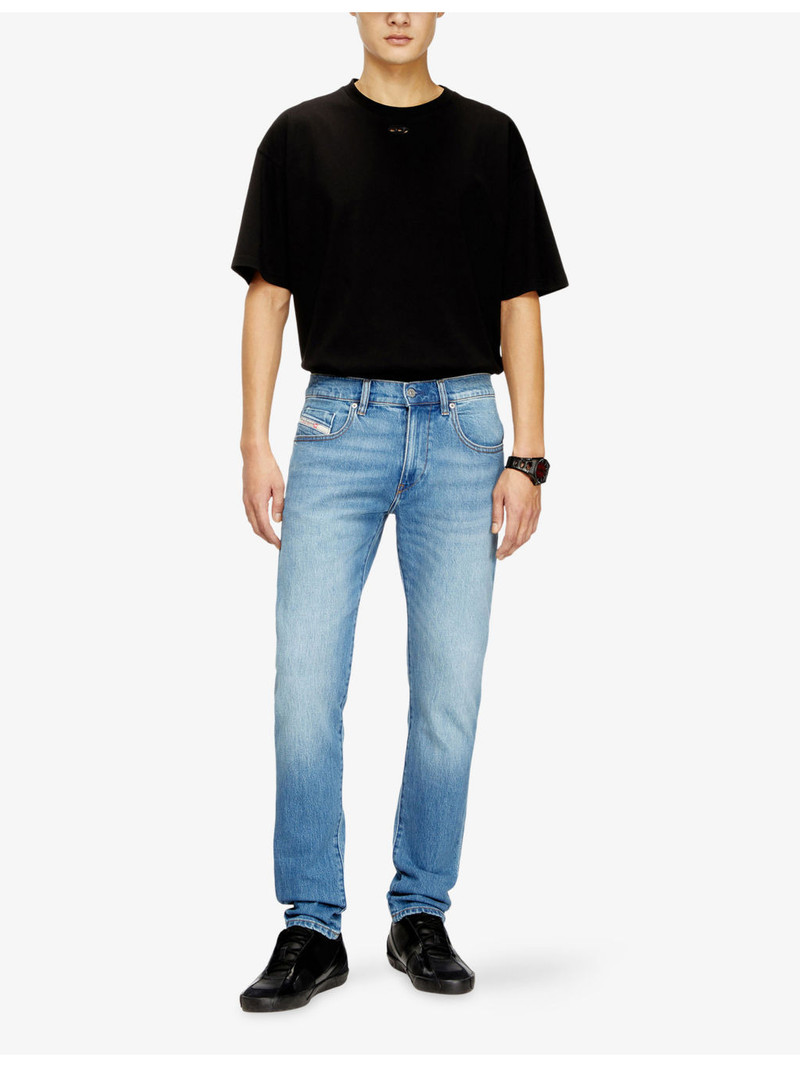 Diesel 2019 D-Strukt 0adbk Slim-Leg Denim Jeans outlook