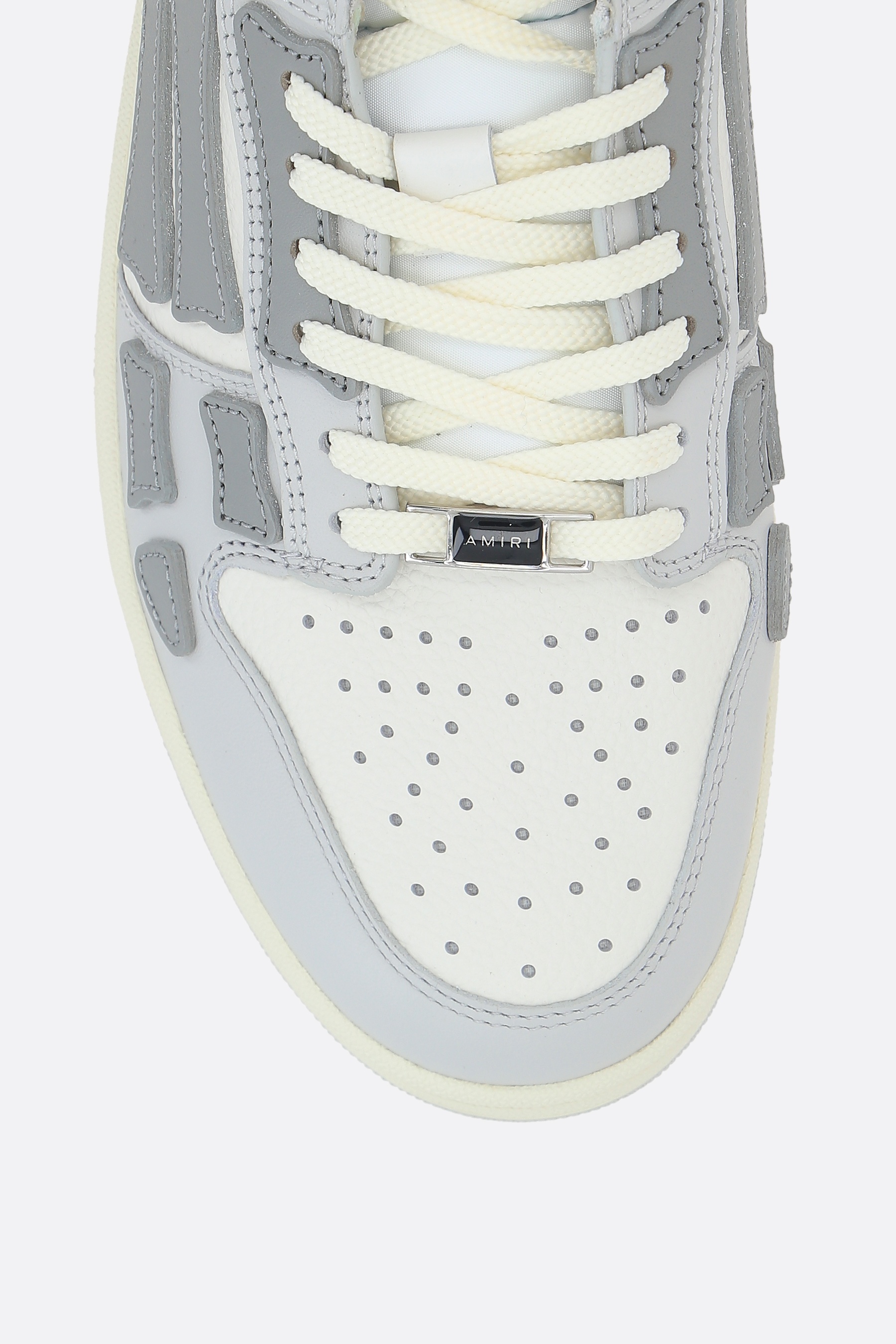 スニーカー AMIRI SKEL TOP SMOOTH AND GRAINY LEATHER SNEAKERS AMIRI SKEL TOP SMOOTH AND GRAINY LEATHER SNEAKERS