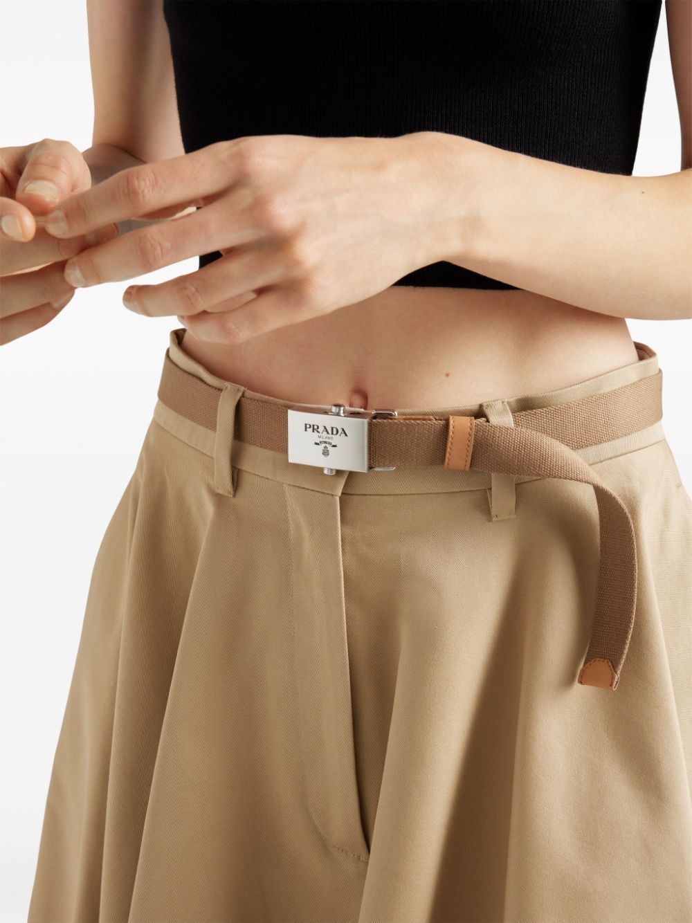 chino midi skirt - 4