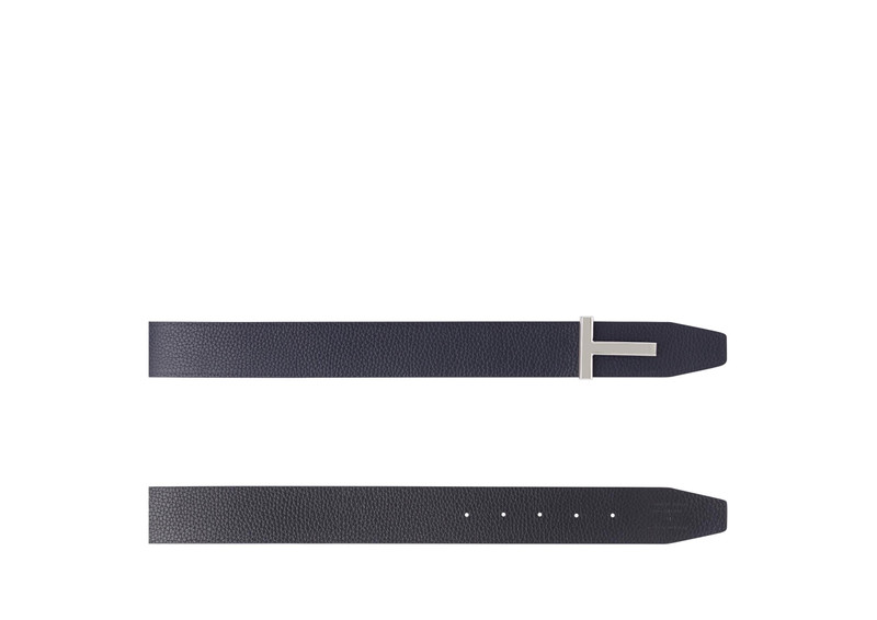 TOM FORD SOFT GRAIN LEATHER T ICON BELT outlook