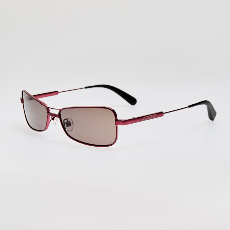 LINDA FARROW Statzione Sunglasses in Bordeaux outlook