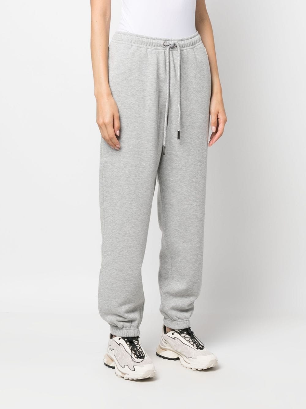 logo-patch cotton-blend track pants - 3
