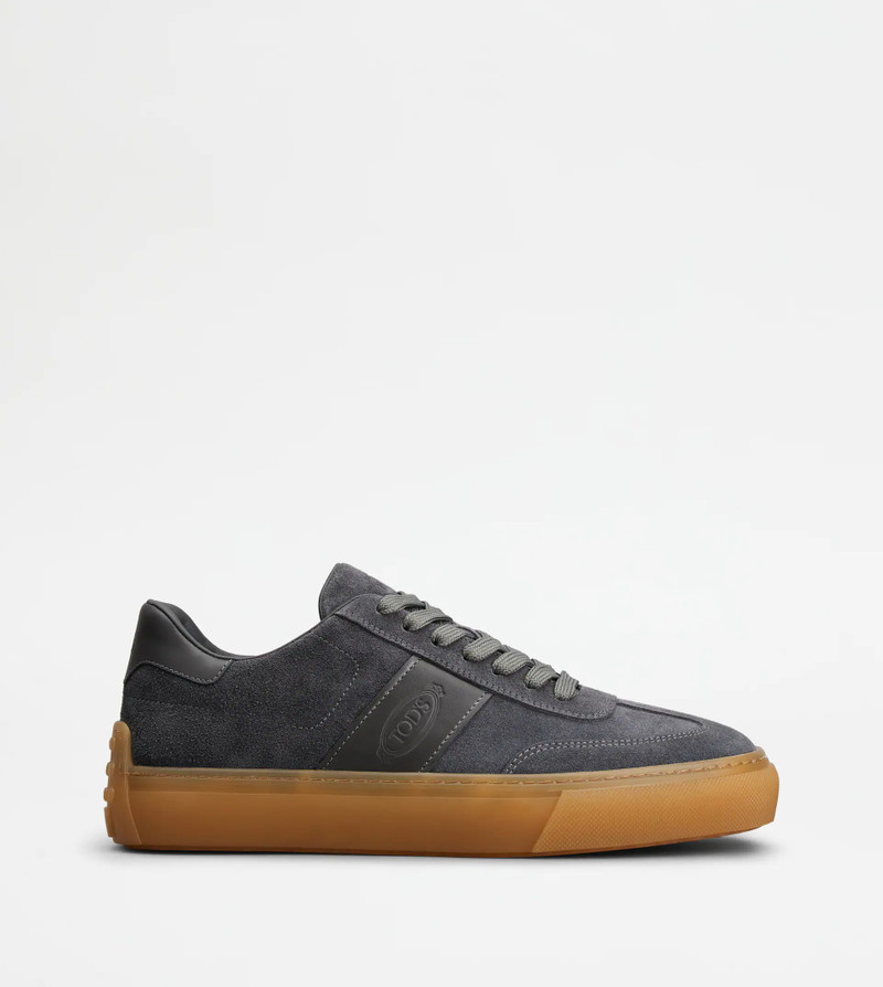 TOD'S SNEAKERS IN SUEDE - GREY 1