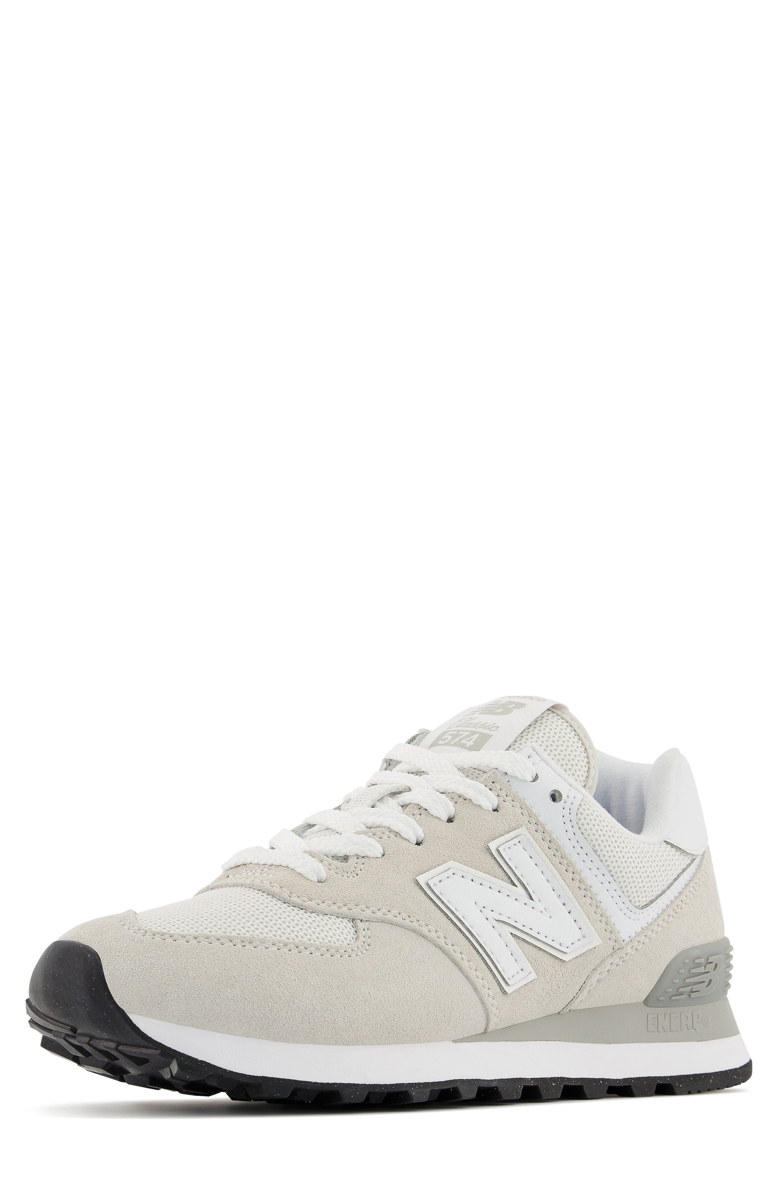 New Balance 574 Sneaker in Nimbus Cloud/White at Nordstrom - 6