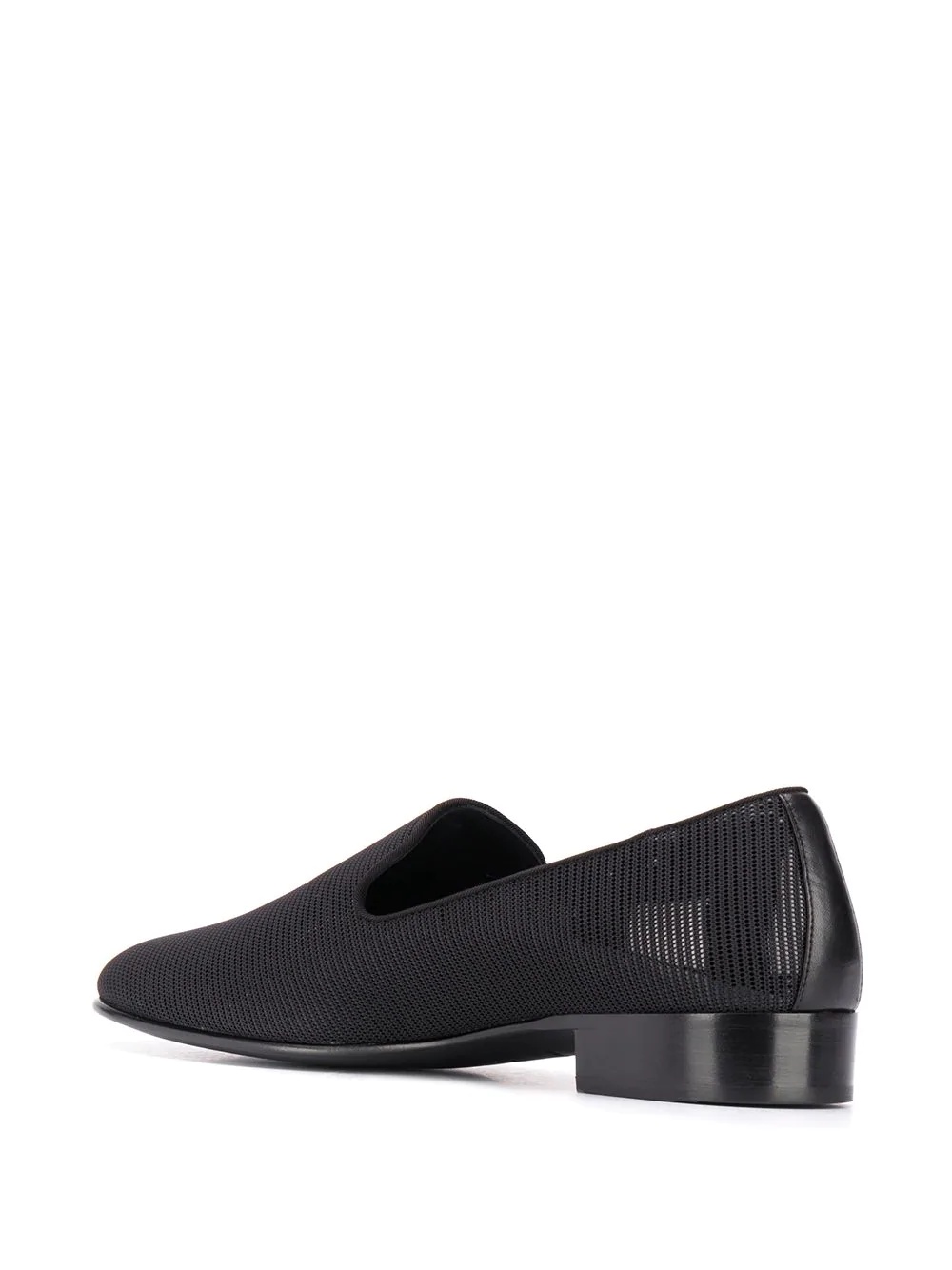 mesh panel loafers  - 3