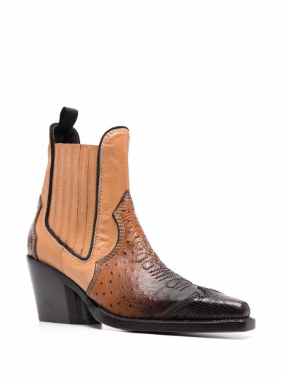 DSQUARED2 Cilian panelled ankle boots outlook