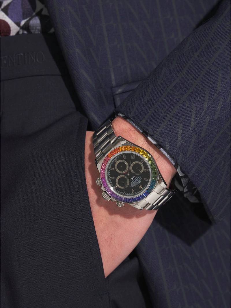 40MM ROLEX DAYTONA RAINBOW WATCH 3