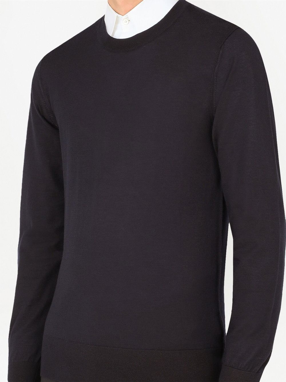 long-sleeved cashmere jumper - 5