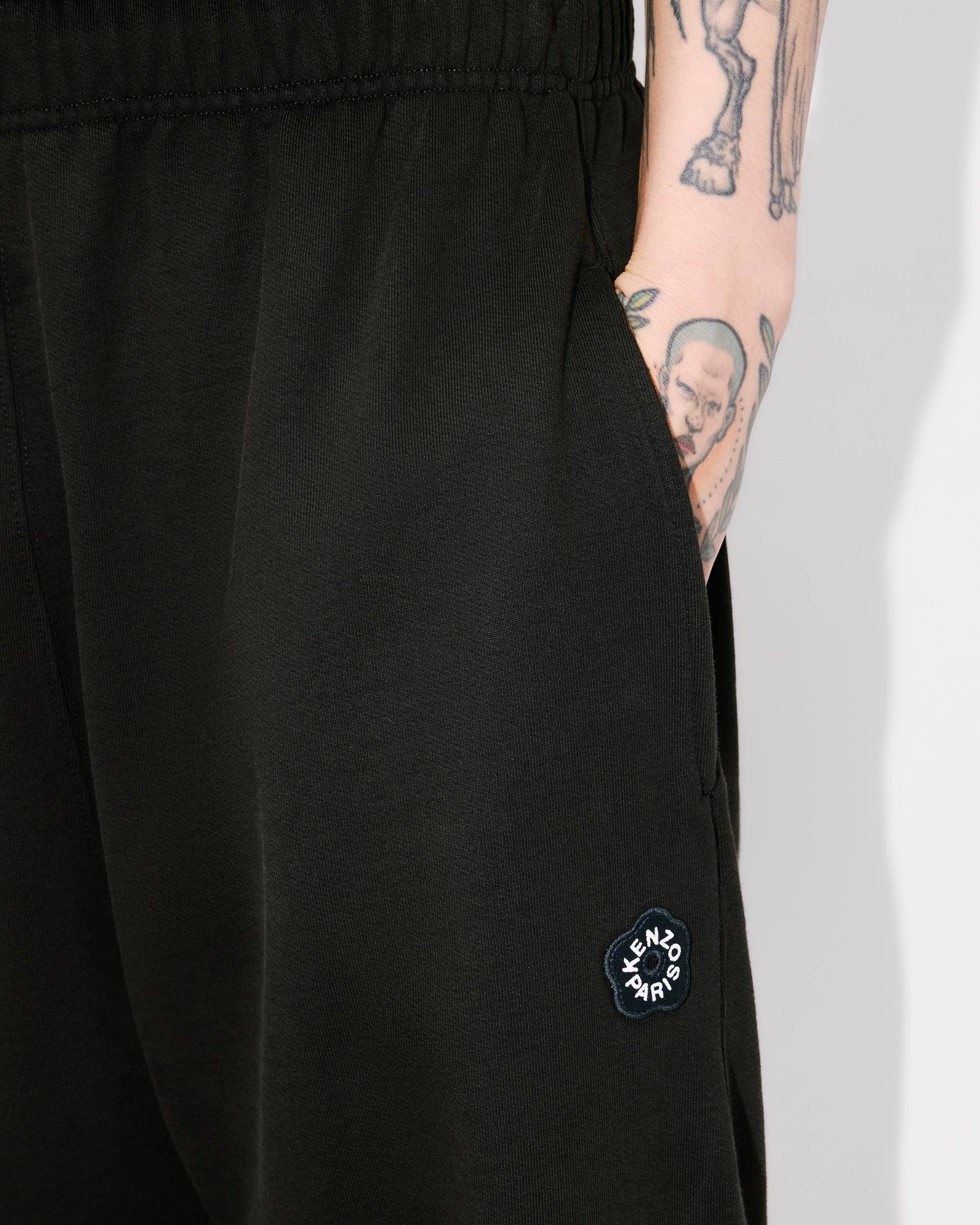 'Boke Flower 2.0' embroidered straight jogpants in cotton - 6