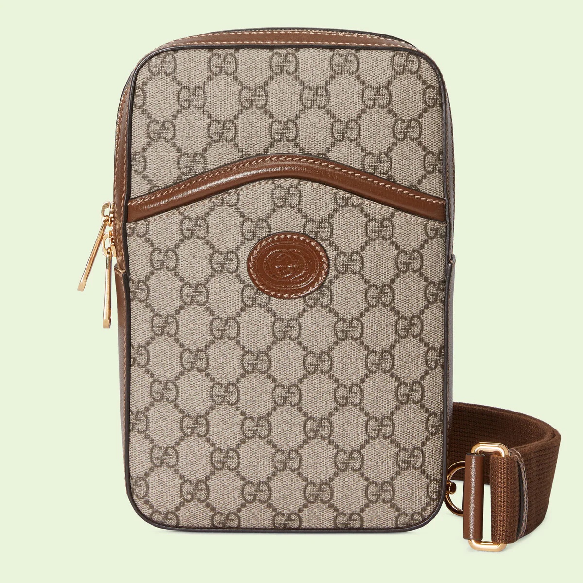 Sling backpack with Interlocking G - 1