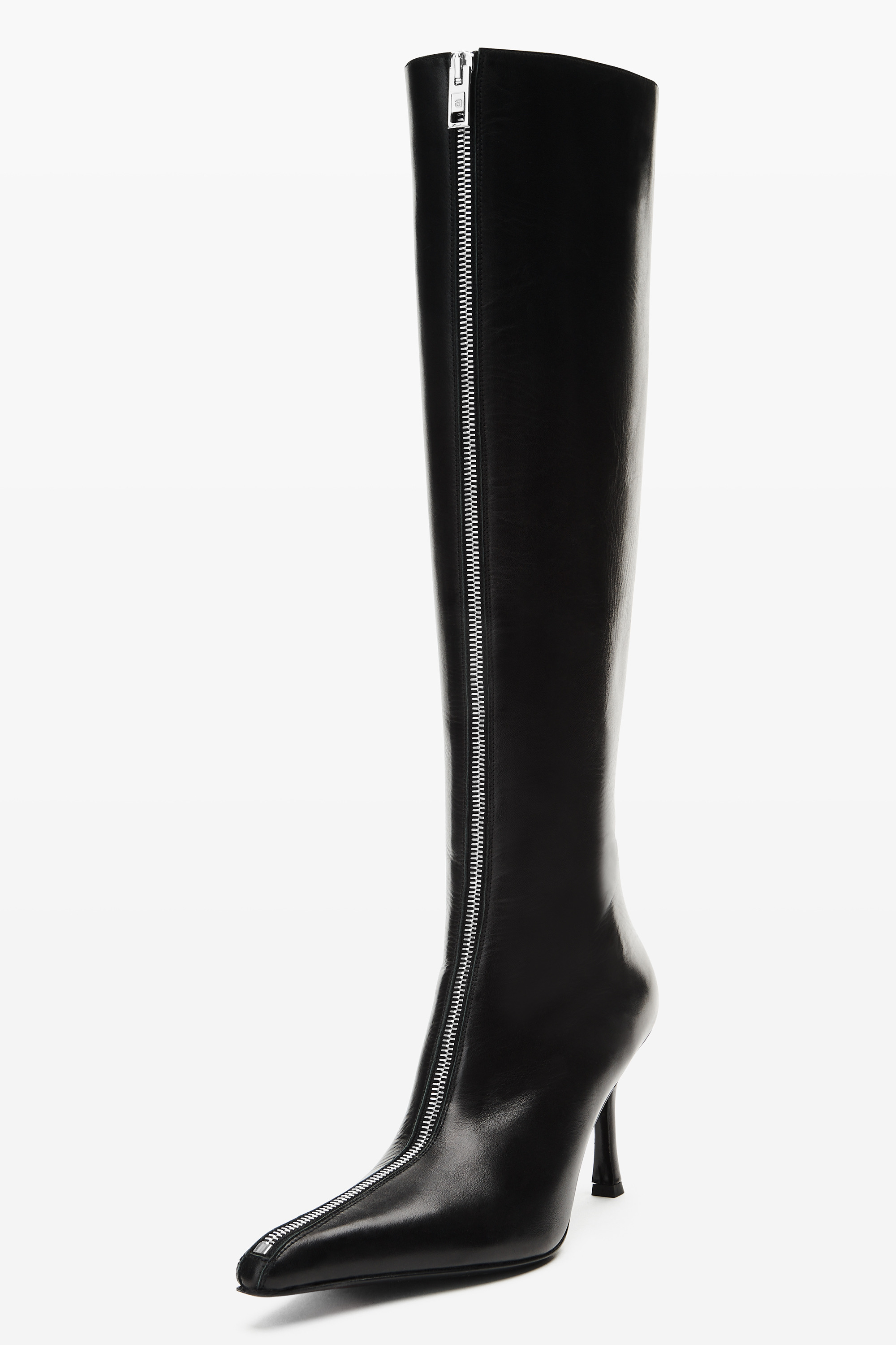 Black Leather Vera boot - 2