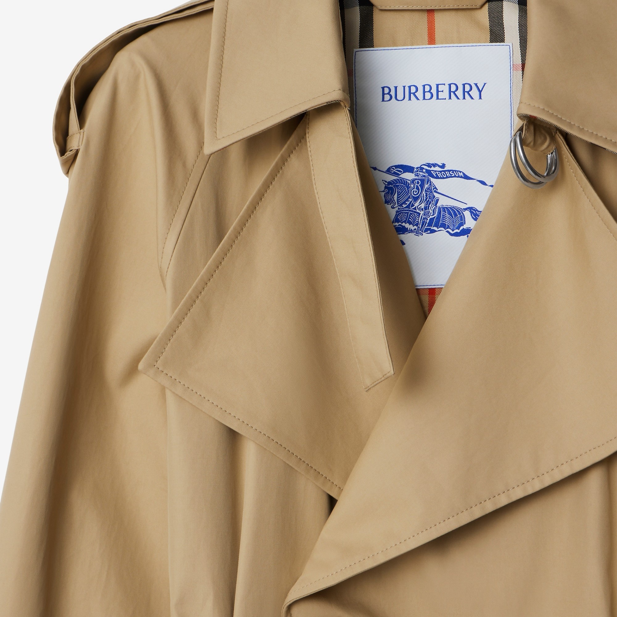 Gabardine Trench Jacket - 5