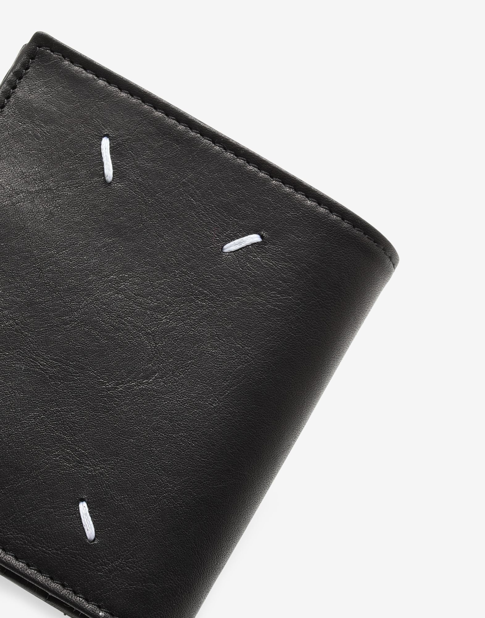Folded leather wallet - 4