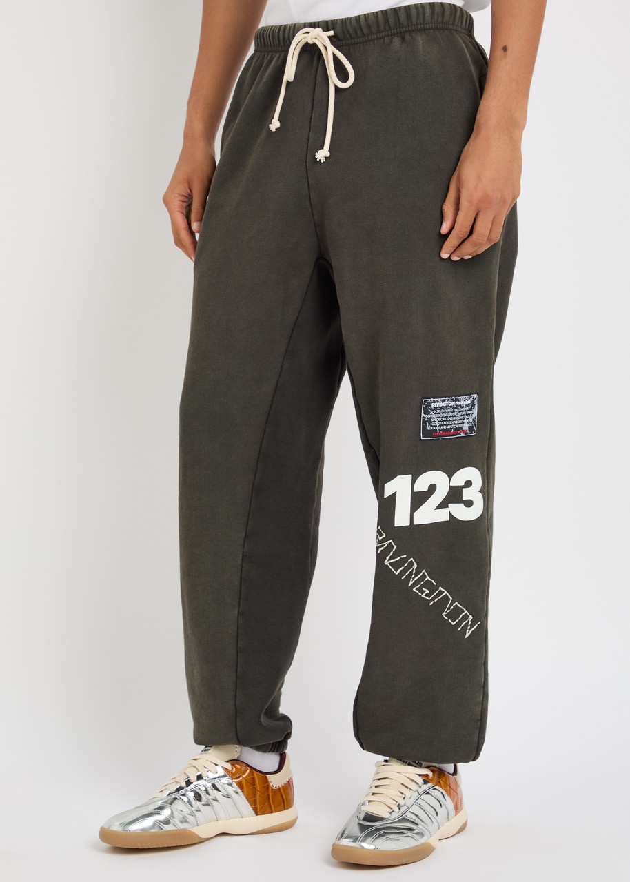Rivington Roi Rebis Cva Uso-123 Logo-appliquéd Cotton Sweatpants - 2