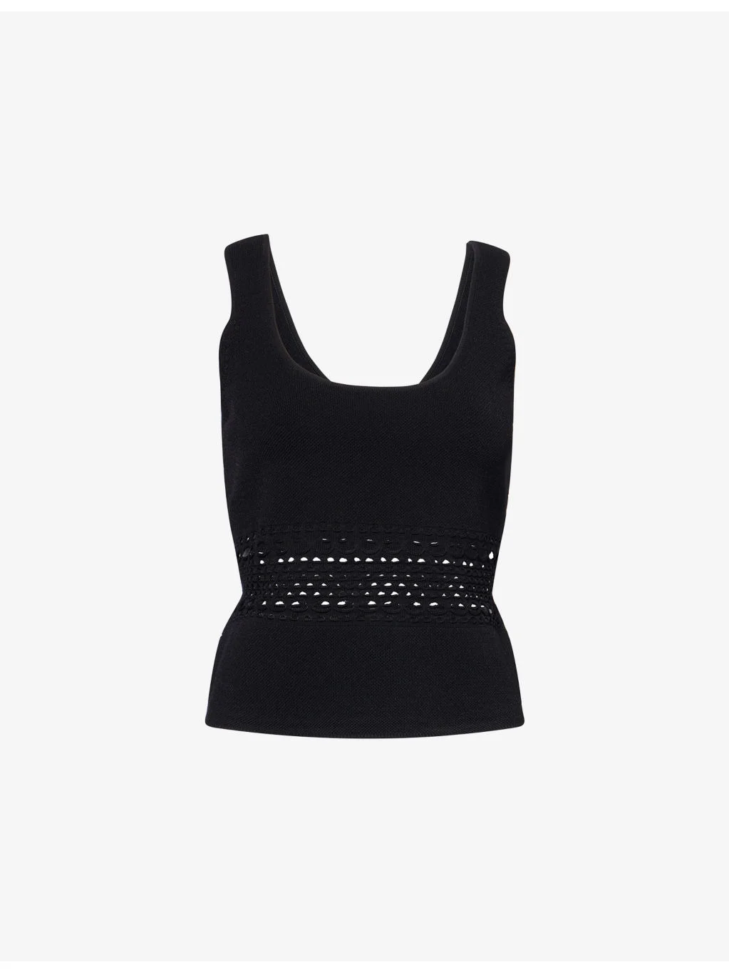 Fitzgerald Open-Stich Knit Tank Top - 1