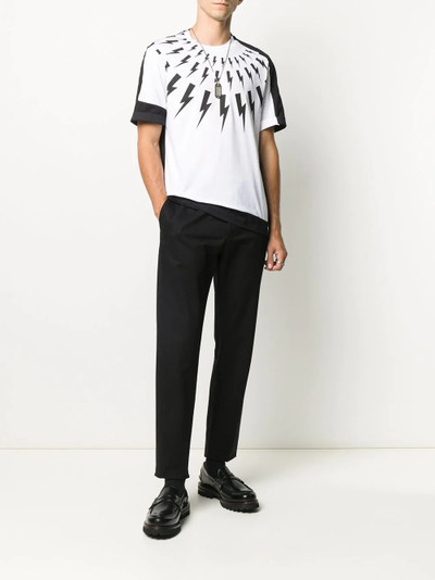 Neil Barrett split bold T-shirt outlook