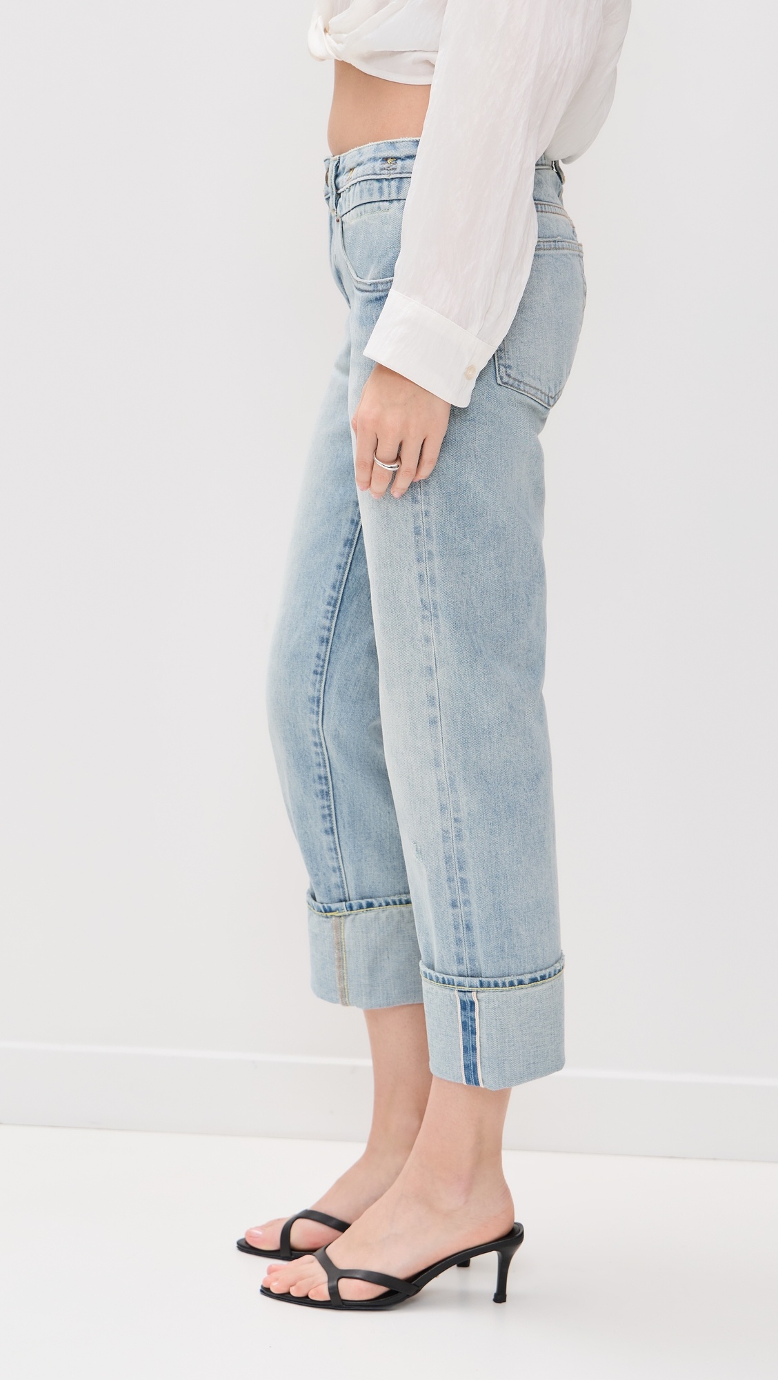 Cuffed Boy Straight Jeans - 3