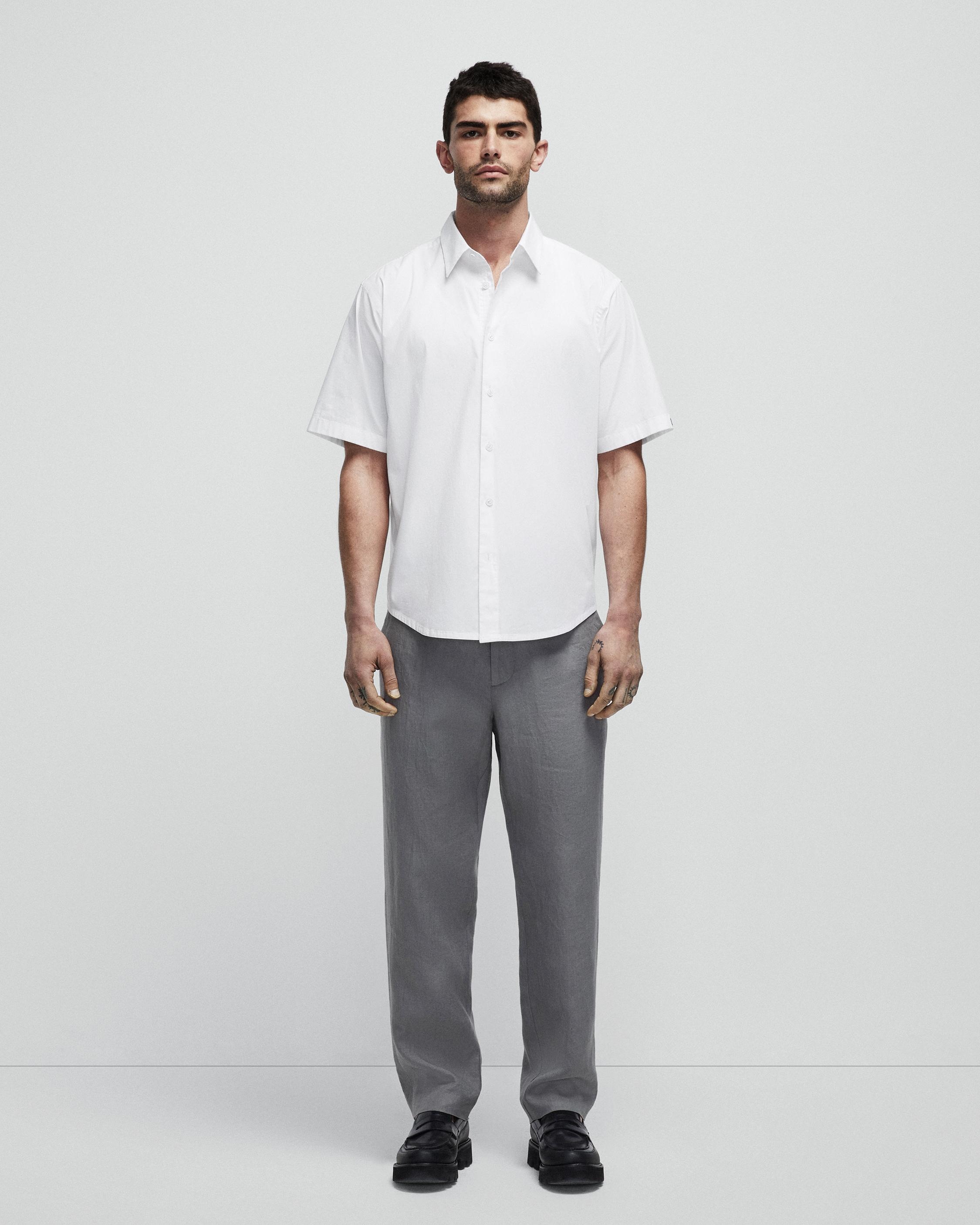 Moore Cotton Poplin Shirt
Relaxed Fit Shirt - 3