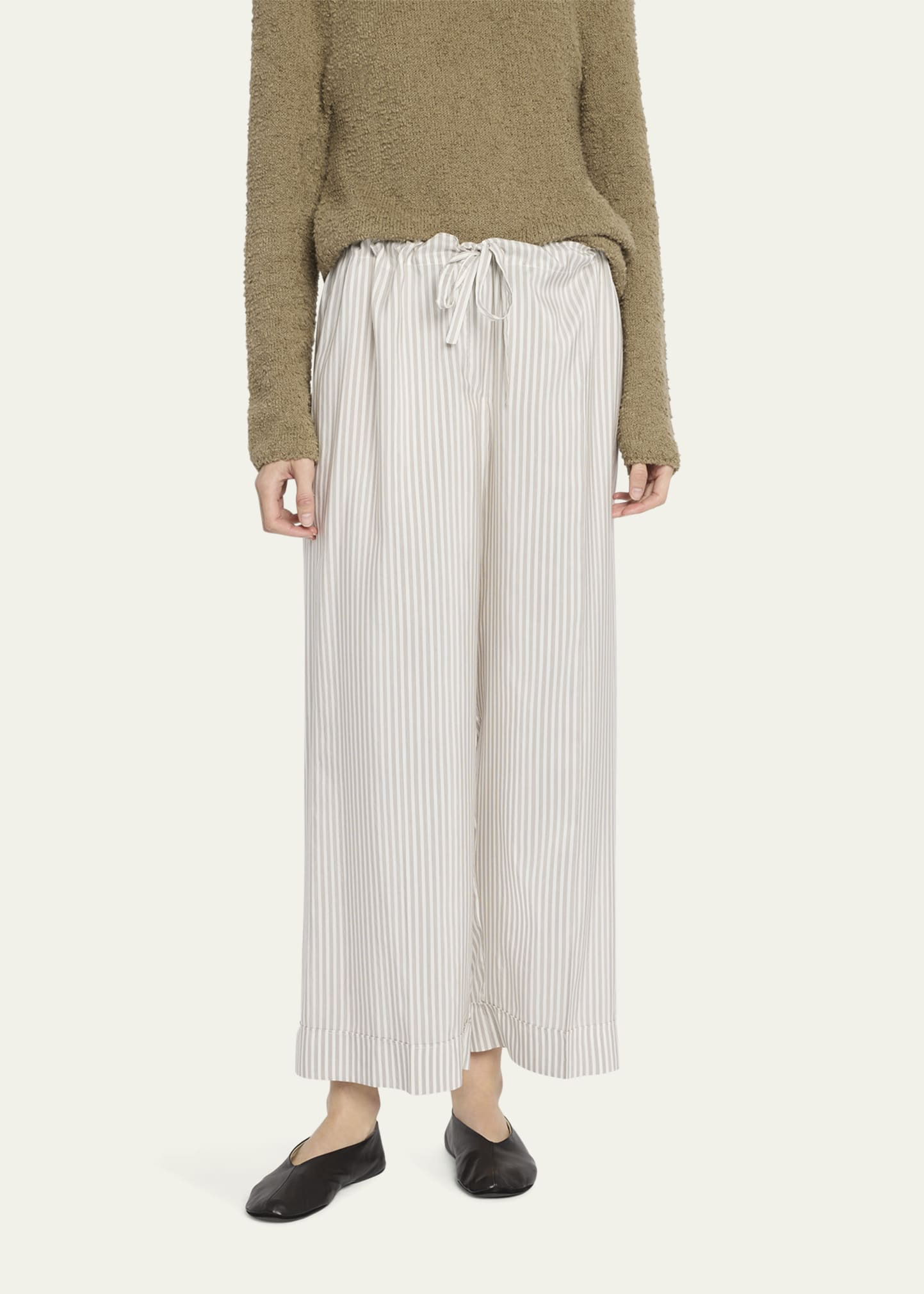 Yayah Stripe Silk Pants - 4