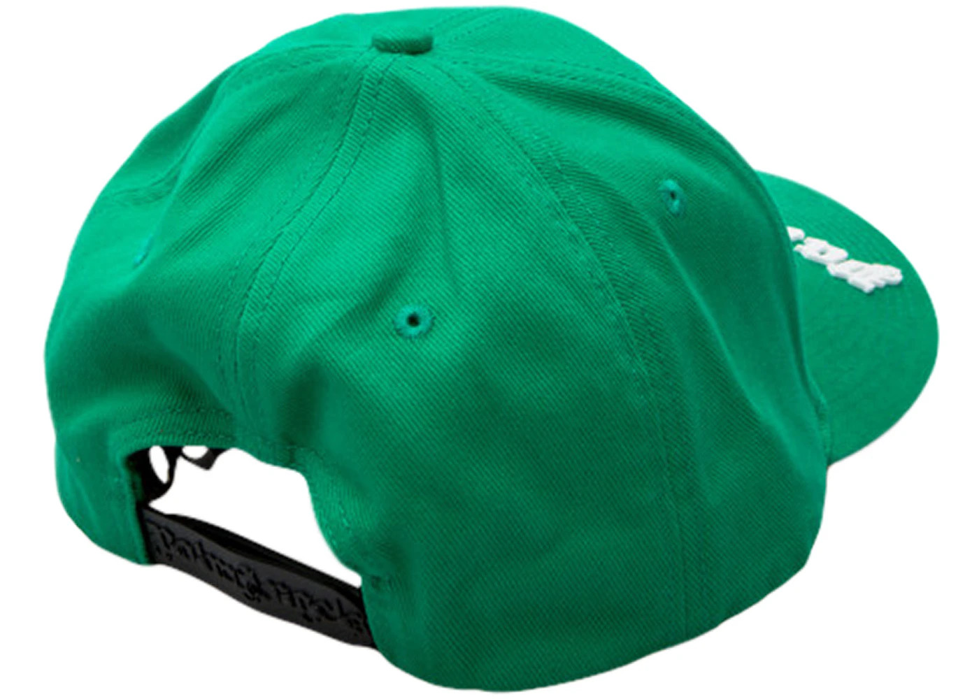Palm Angels Curved Logo Baseball Cap Green - 2