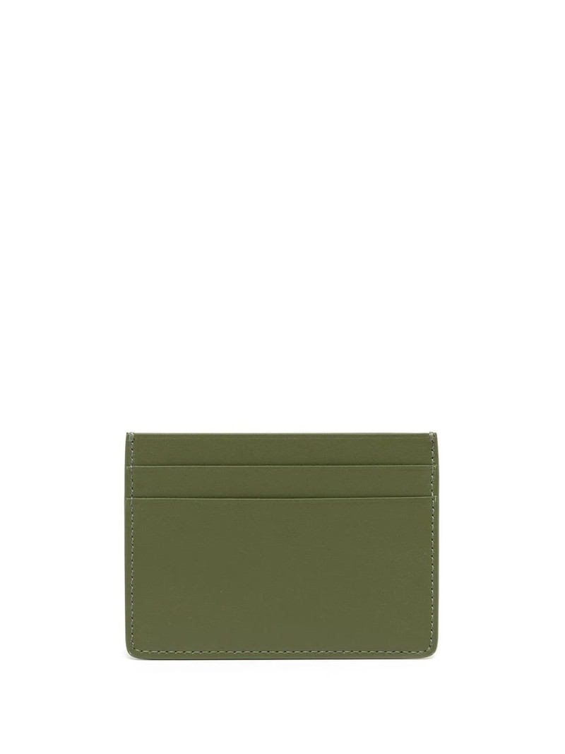 Jil Sander embossed-logo detail card holder outlook