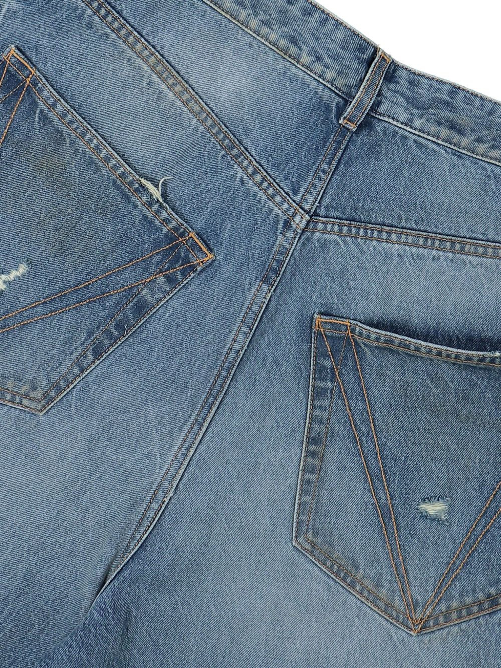 distressed baggy jeans - 5