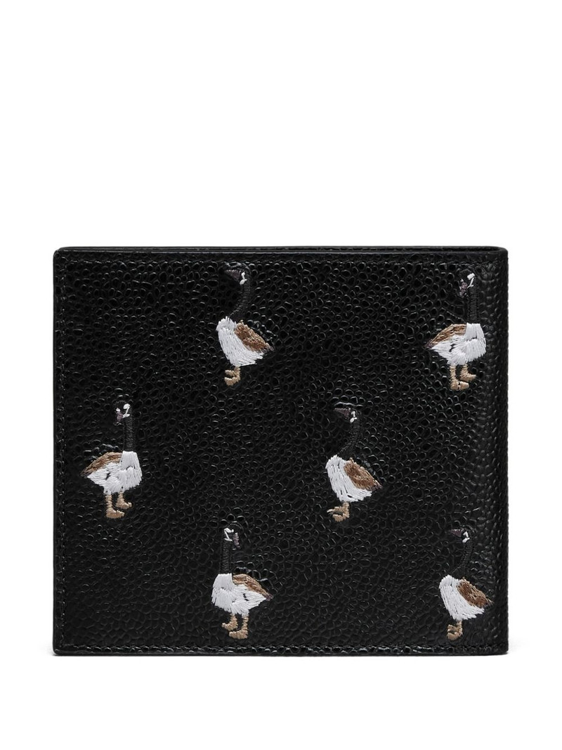 Thom Browne goose-print wallet outlook