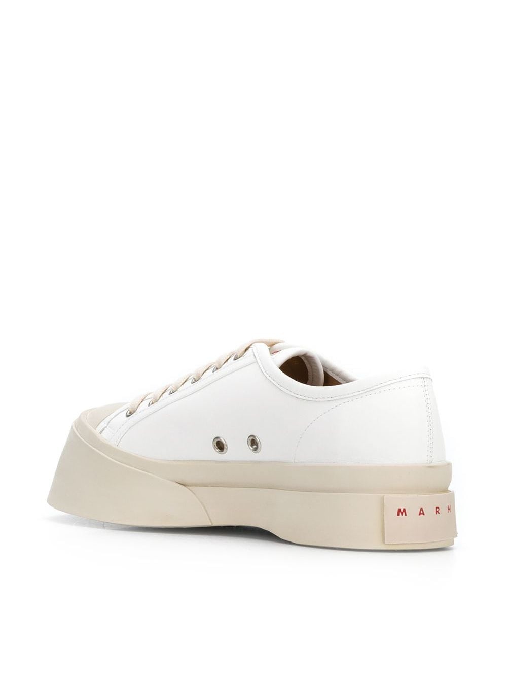 MARNI Women Laced Up Pablo Smooth Calf Leather Sneaker - 4