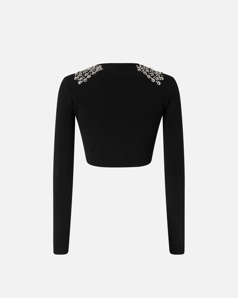 SEQUIN AND CRYSTAL SWEATER 6