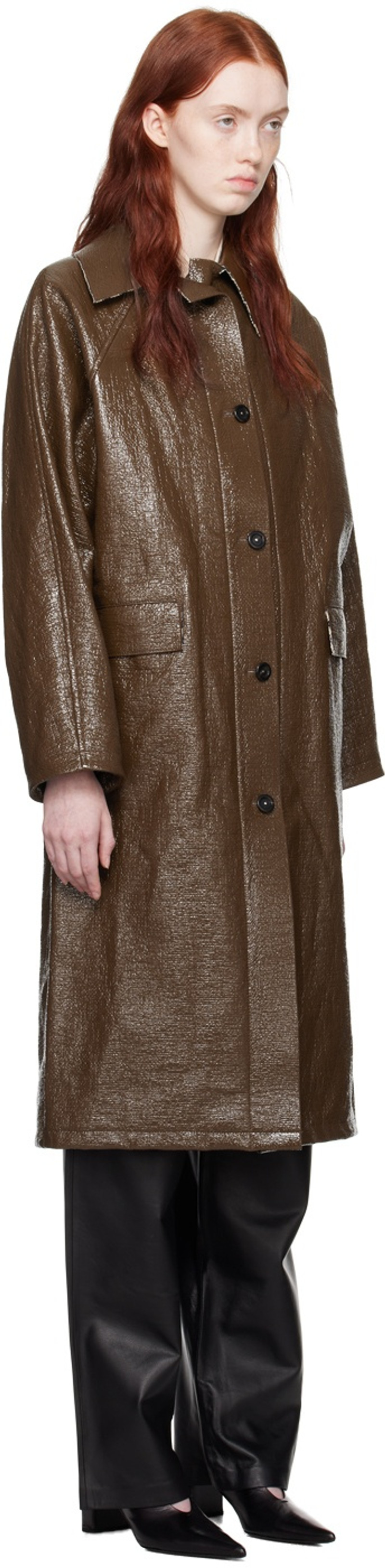 KASSL Editions Brown Original Coat outlook
