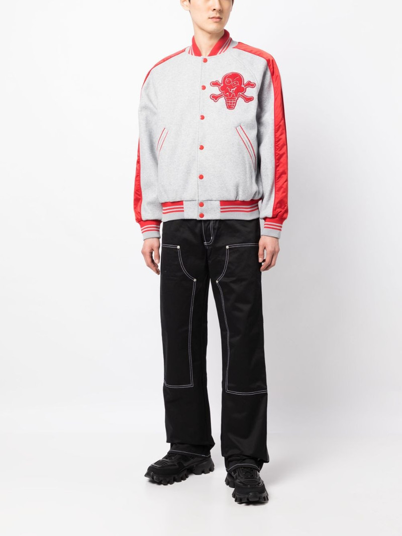 ICECREAM logo-embroidered bomber jacket outlook