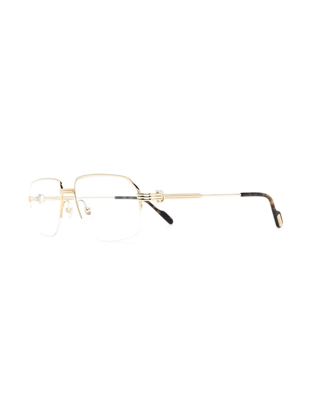 square-frame glasses - 2