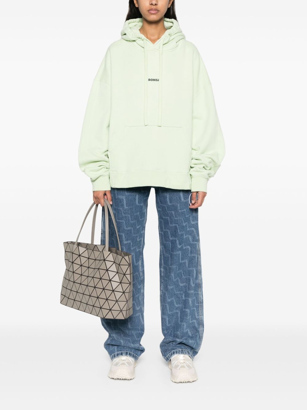 zigzag-print jeans - 3