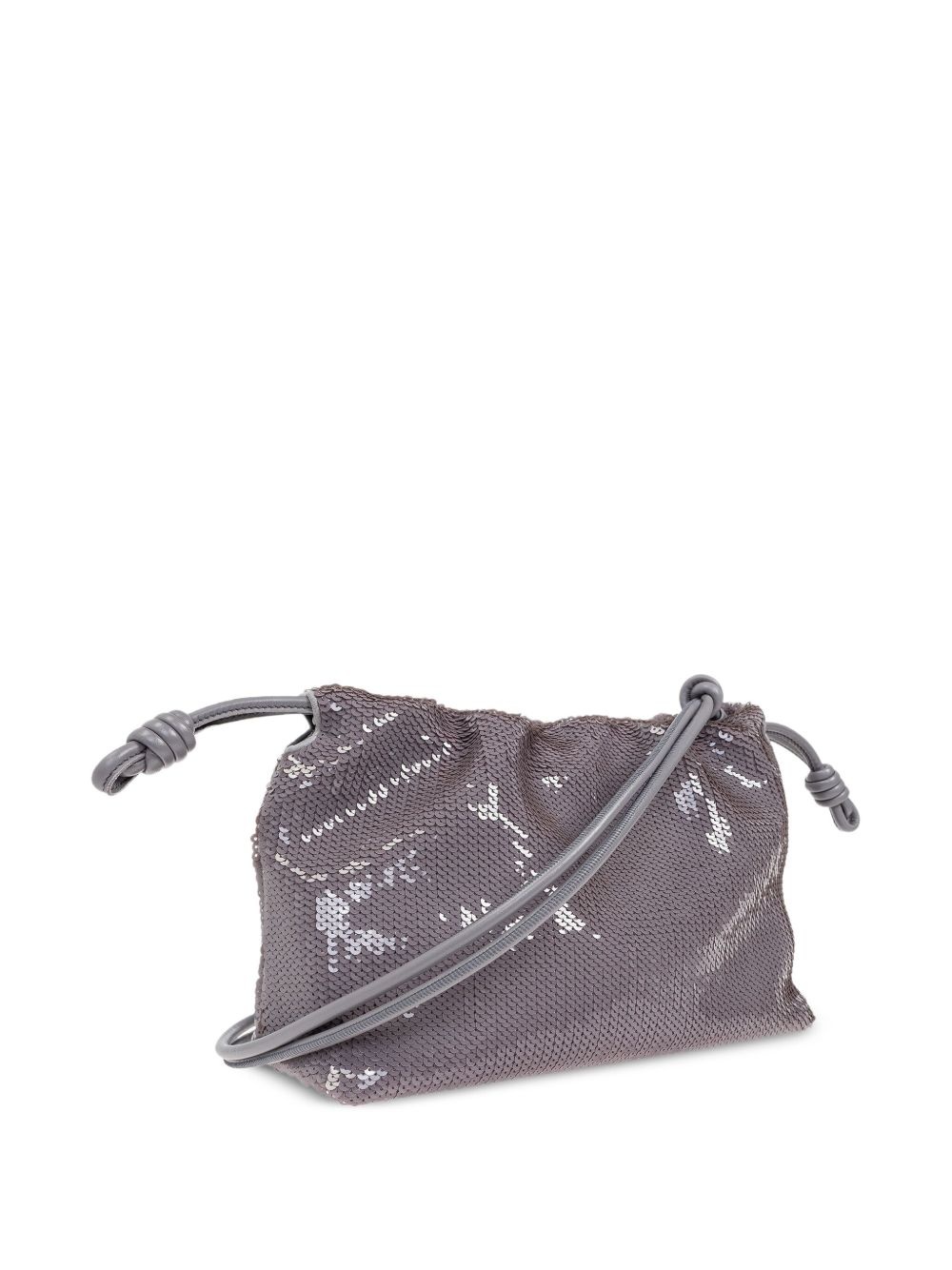 sequin-embellished shoulder bag - 4
