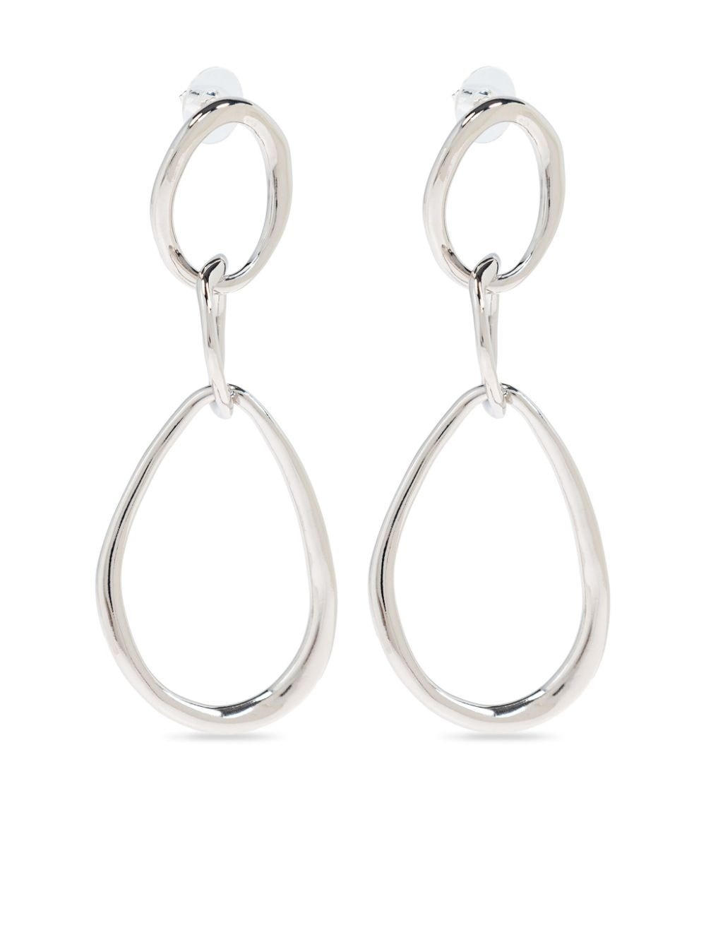 oversize pendant earrings - 1