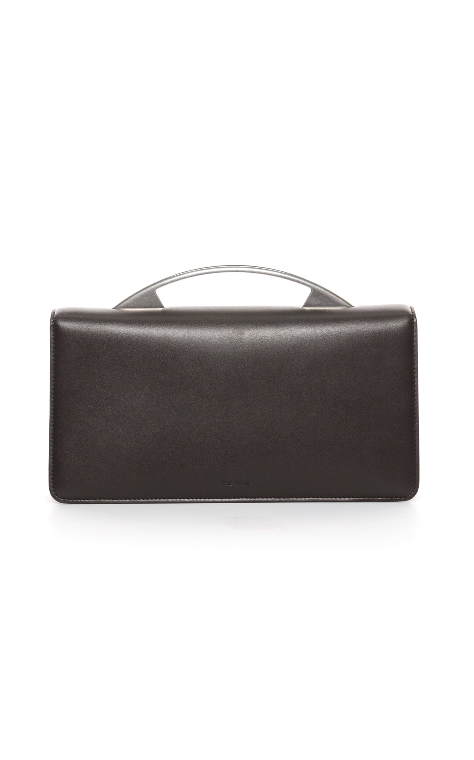 Nia Leather Clutch brown - 2