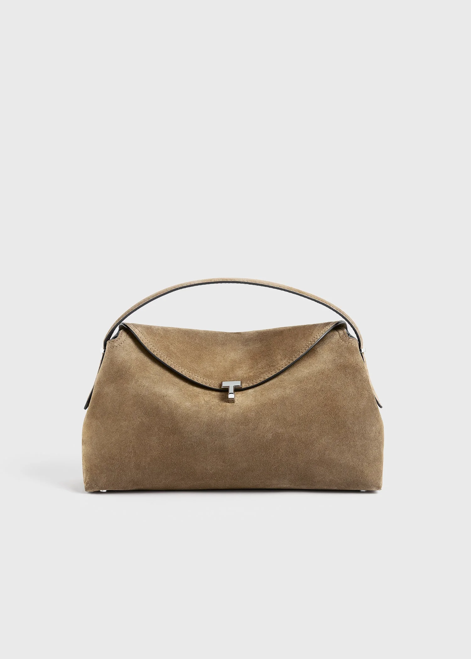 T-lock suede top handle tobacco - 1