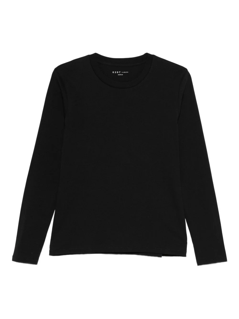 long-sleeve cotton top - 1