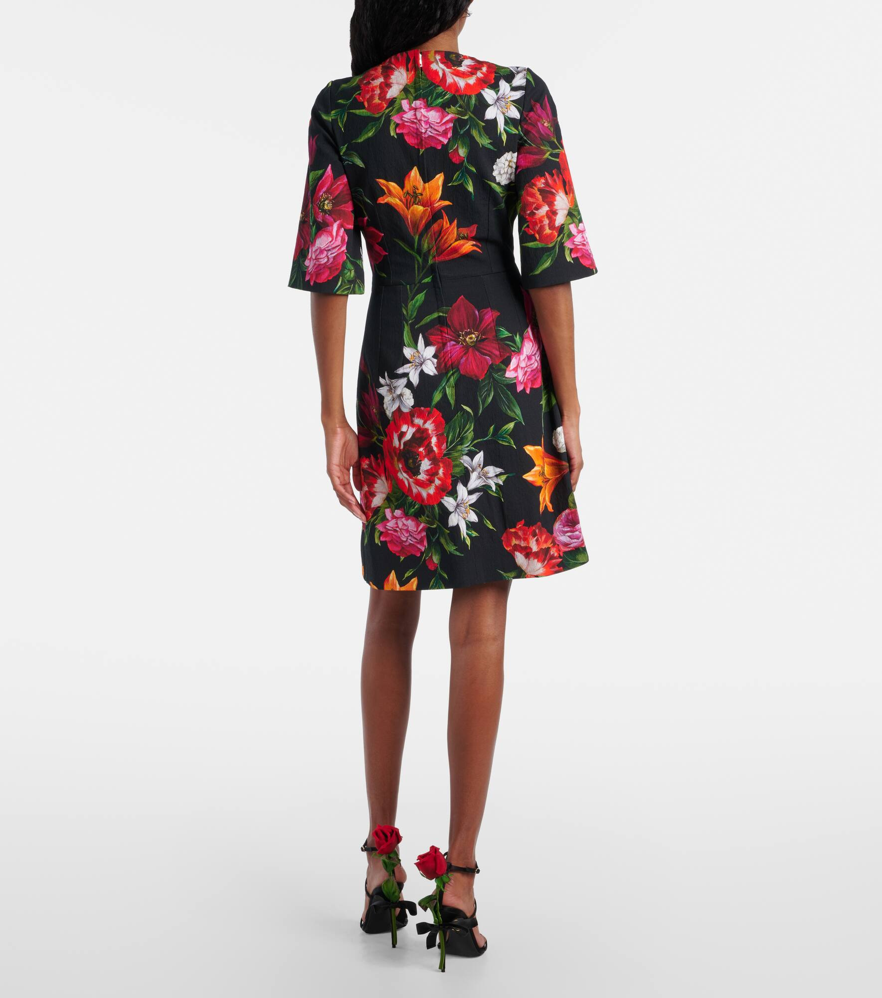 Floral minidress - 3