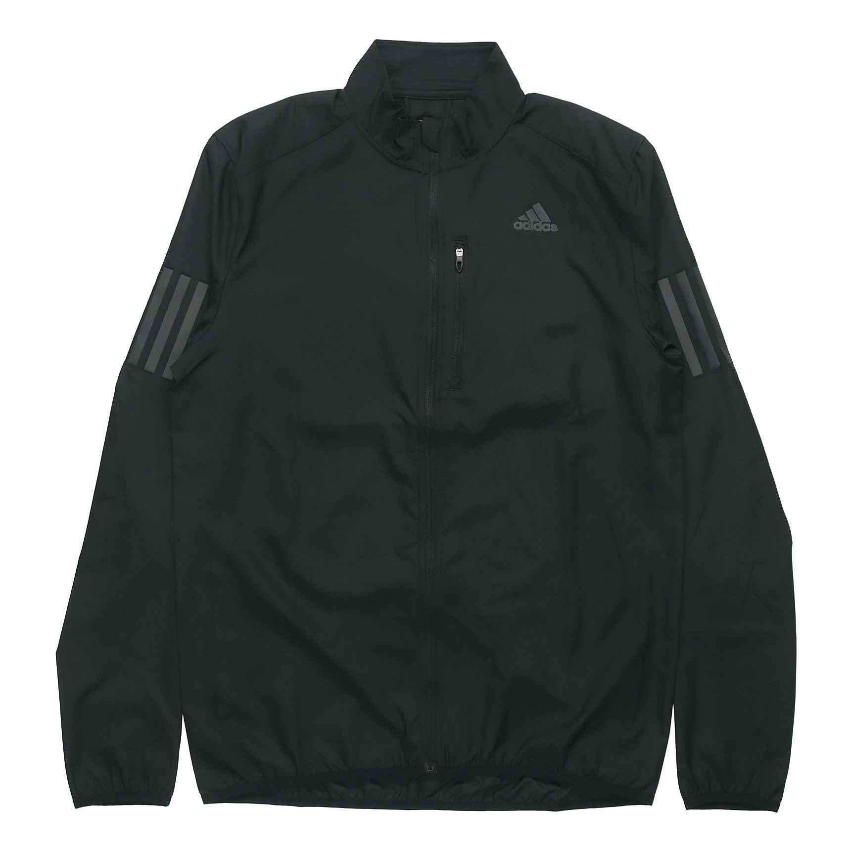 adidas Own The Run Jkt Reflective Printing Running Jacket Black DQ2537 - 1