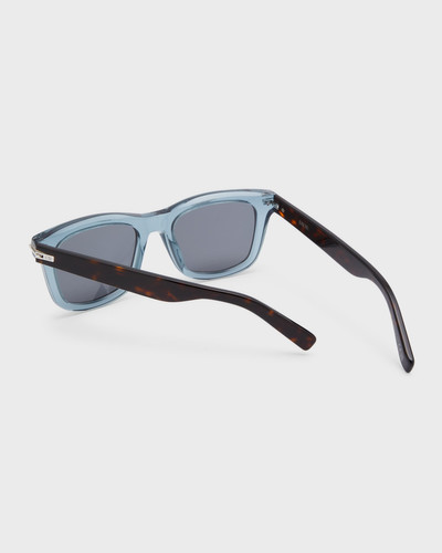 Dior Men's Diorblacksuit Square Acetate Sunglasses outlook