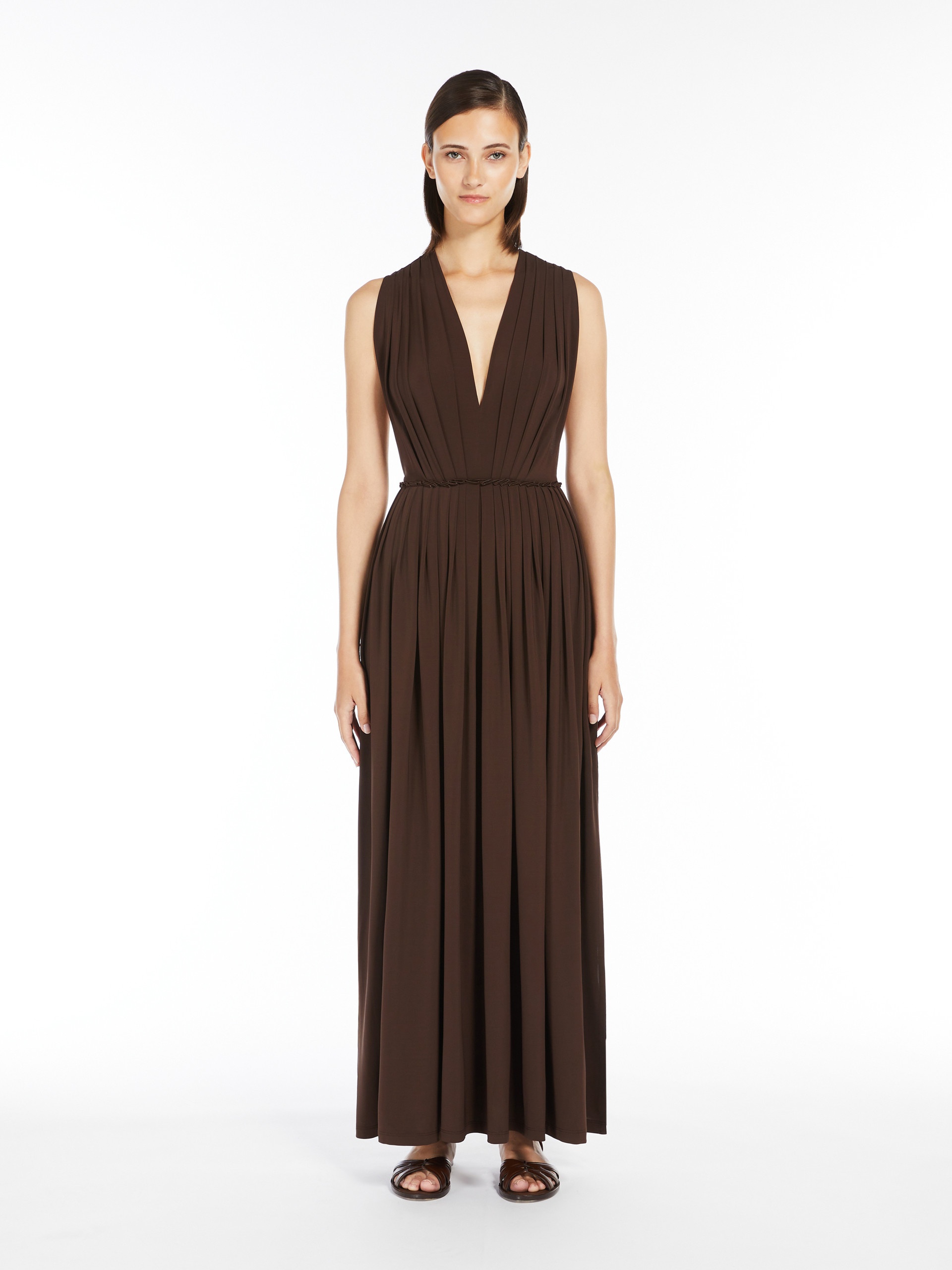 WALTER Stretch jersey long dress - 3