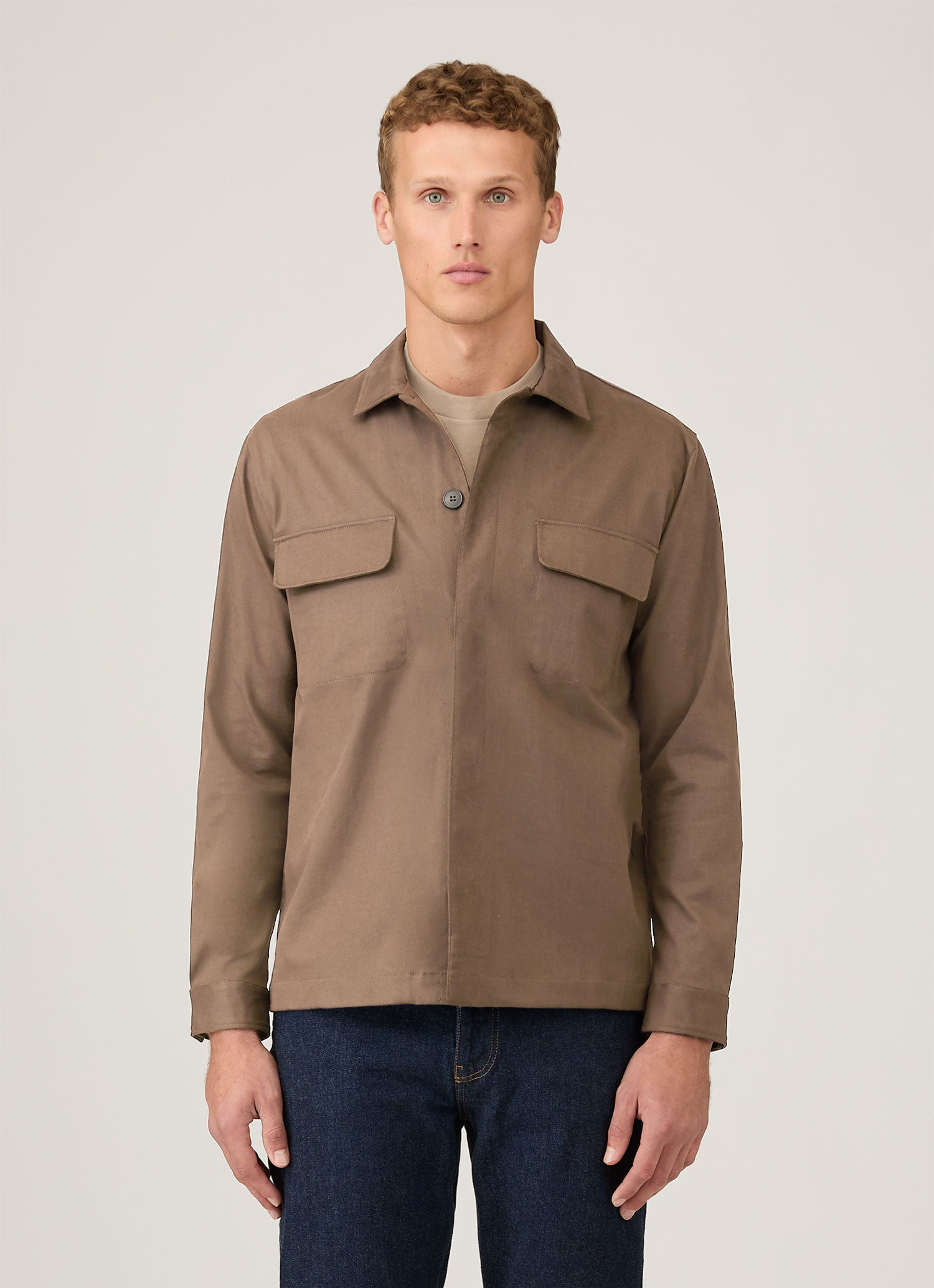 Cotton Cashmere Overshirt - 2