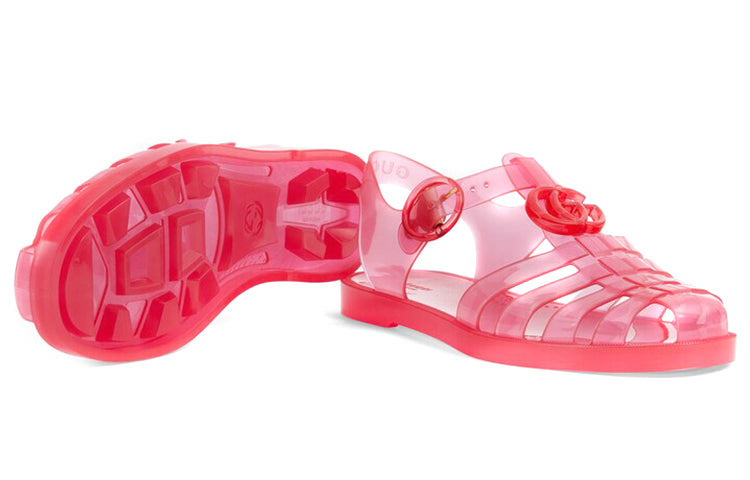 (WMNS) Gucci GG Fisherman Sandal 'Deep Coral' 676970-JFM00-6656 - 5