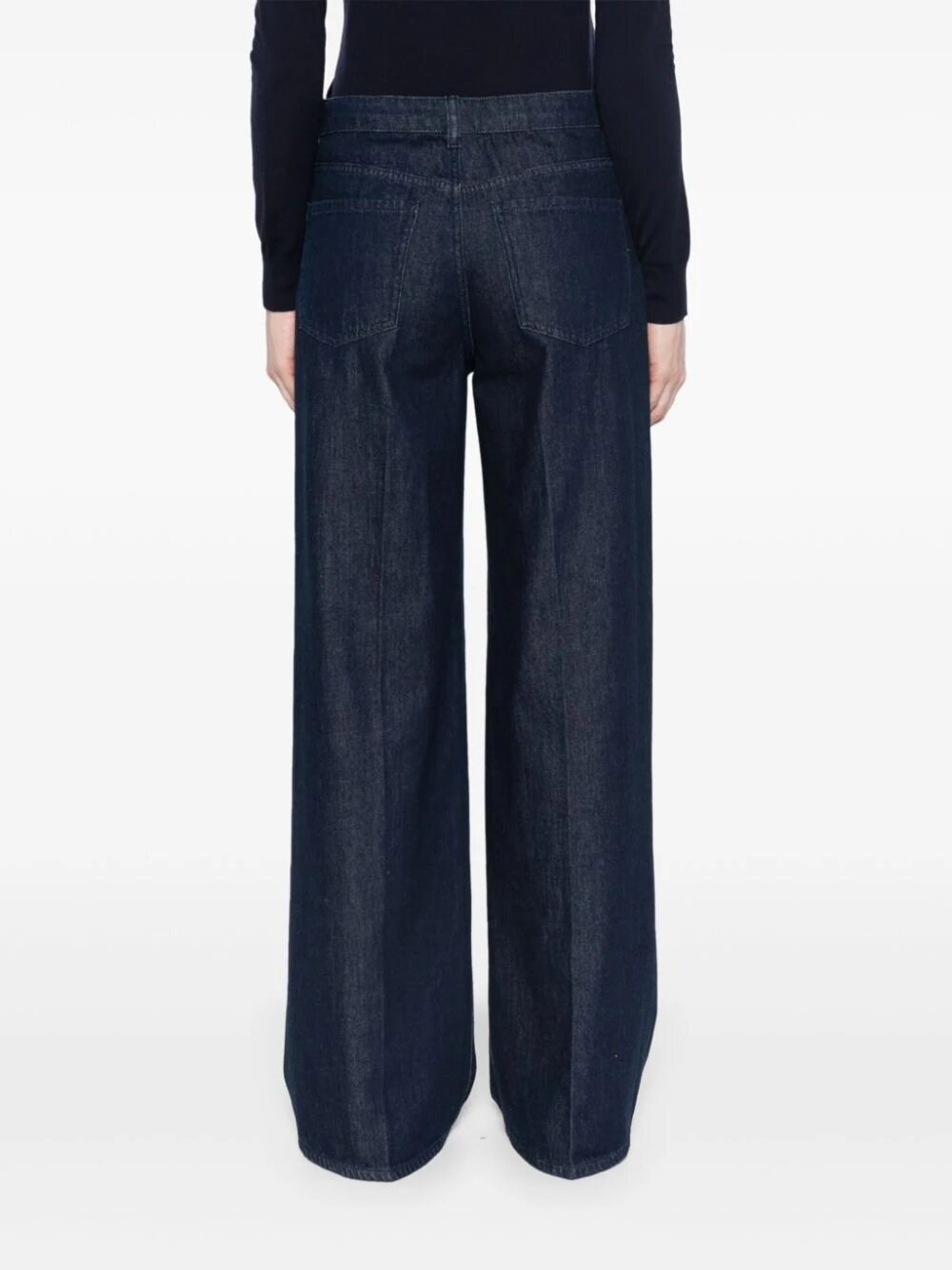 FLARE DENIM TROUSERS - 3